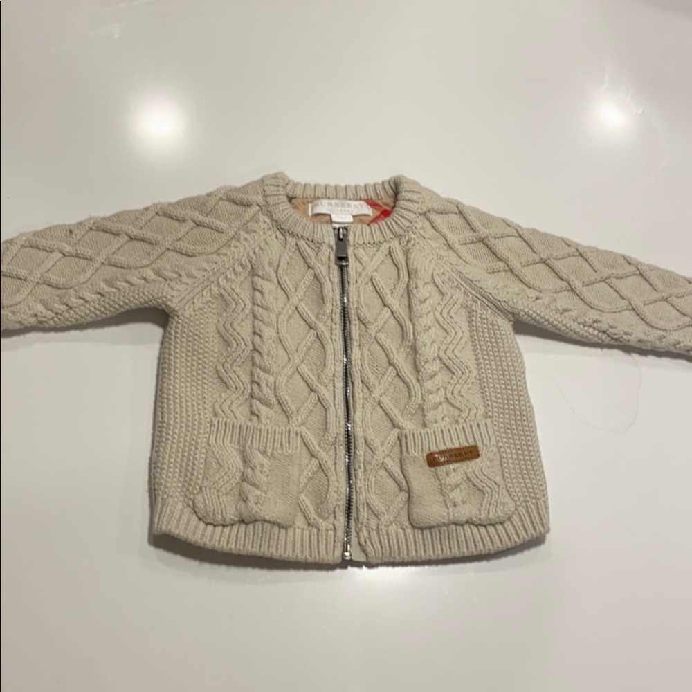 Burberry knit cardigan